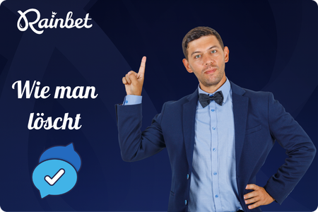 Rainbet-Konto löschen