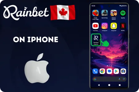 Add to Rainbet home screen
