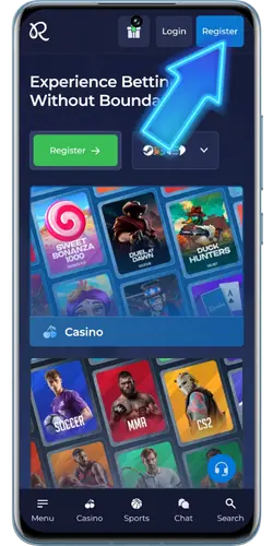 Registrazione Rainbet